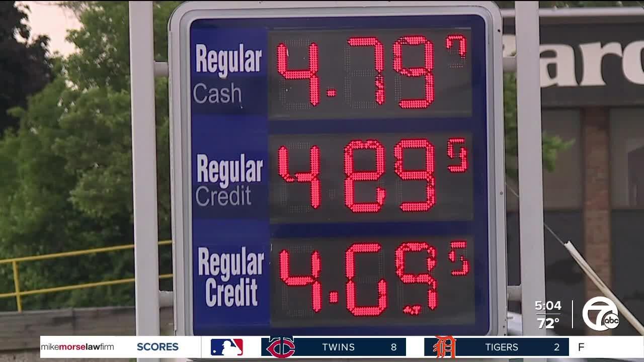Gas prices break more records overnight in metro Detroit, could get worse before better