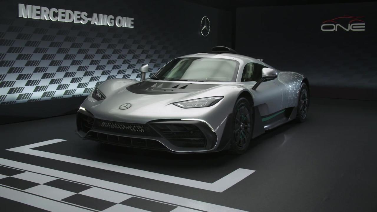 The new Mercedes-AMG ONE Exterior Design