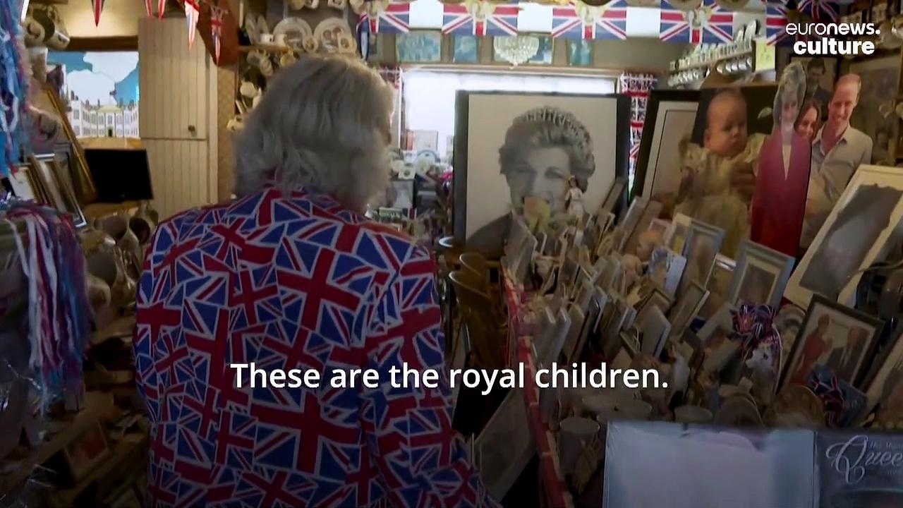 Royal super-fan shows off her collection of memorabilia for Queen Elizabeth II's Platinum Jubilee