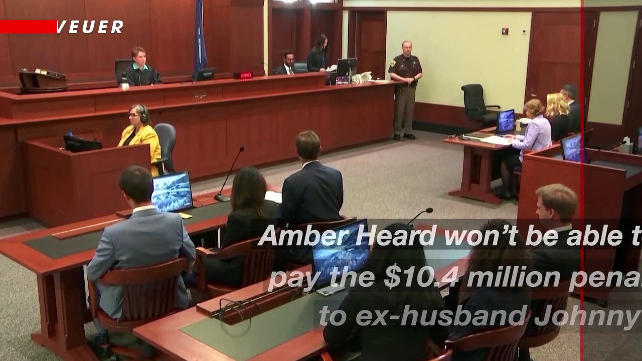 Amber Heard Isn’t Able to Pay the $10 Million Penalty to Johnny Depp