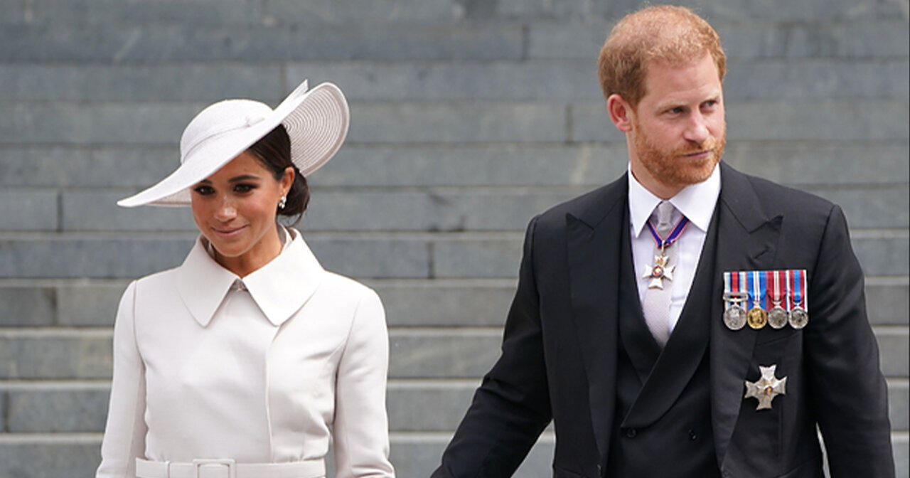Prince Harry, Meghan Markle Booed Leaving Service Honoring Queen Elizabeth