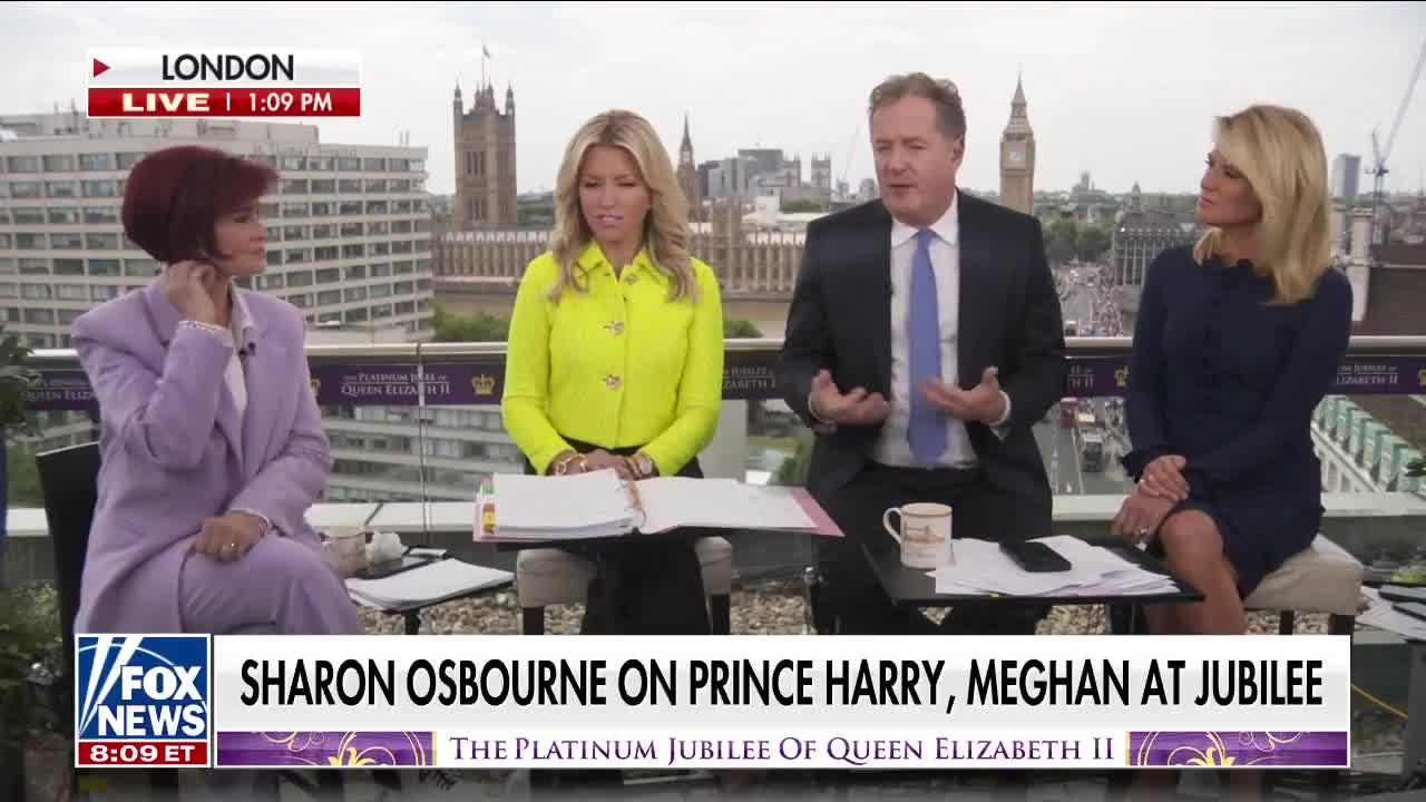 Sharon Osbourne on royal family tensions around Harry and Meghan