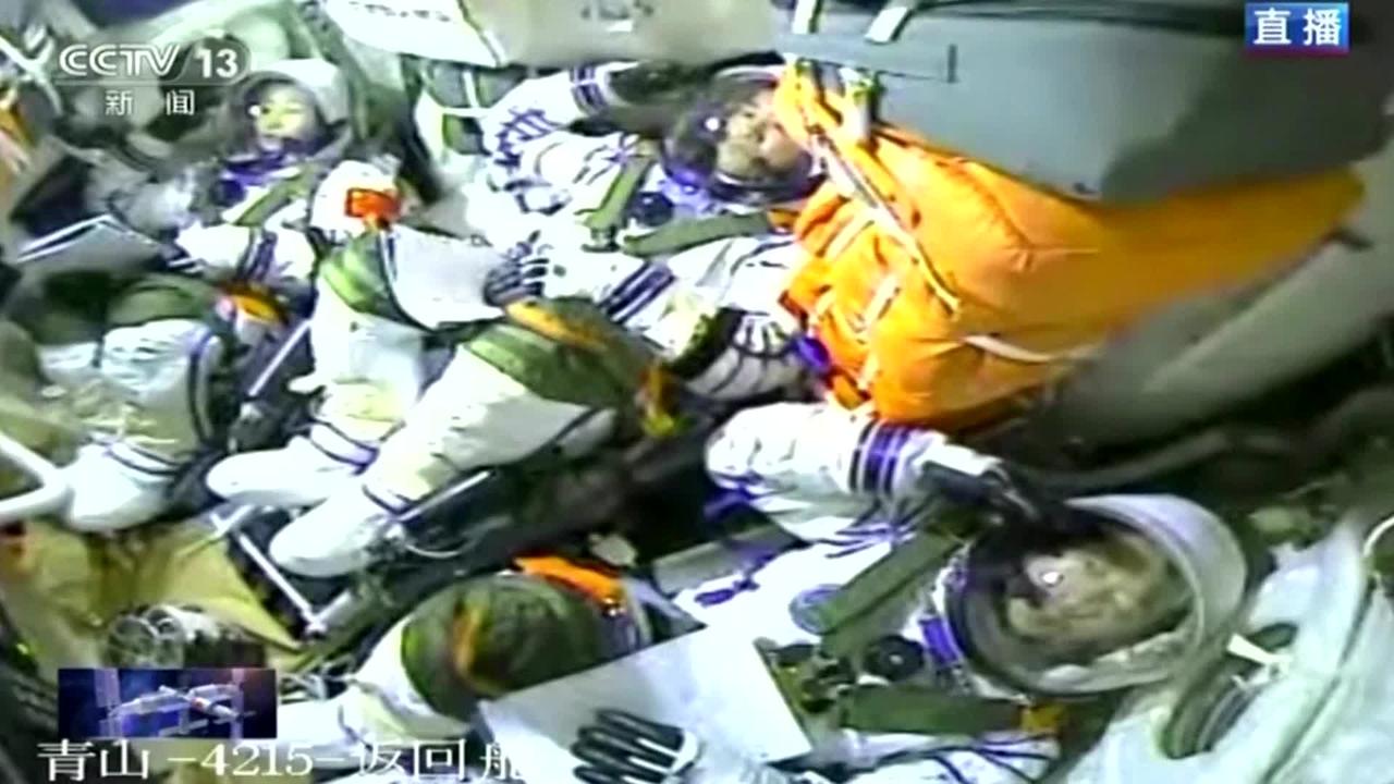 China launches astronauts to its space station