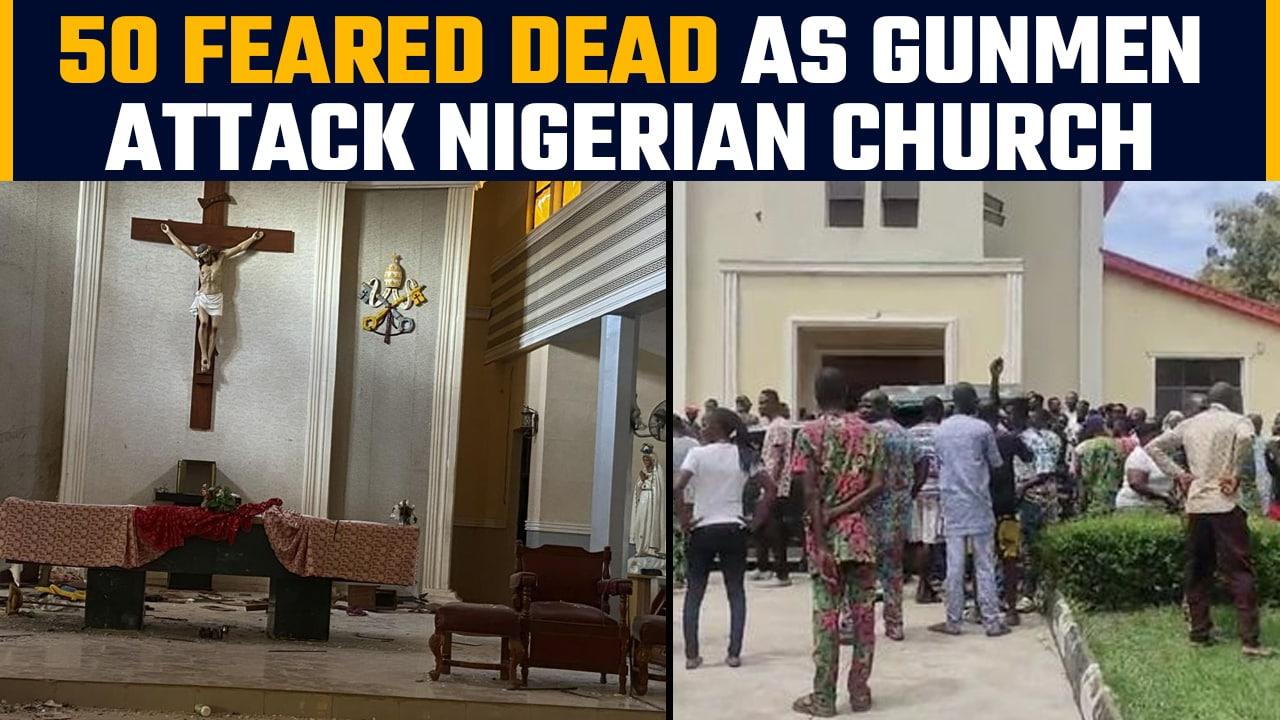 Nigeria: Over 50 feared dead as gunmen open fire in Catholic church in Ondo | Oneindia News