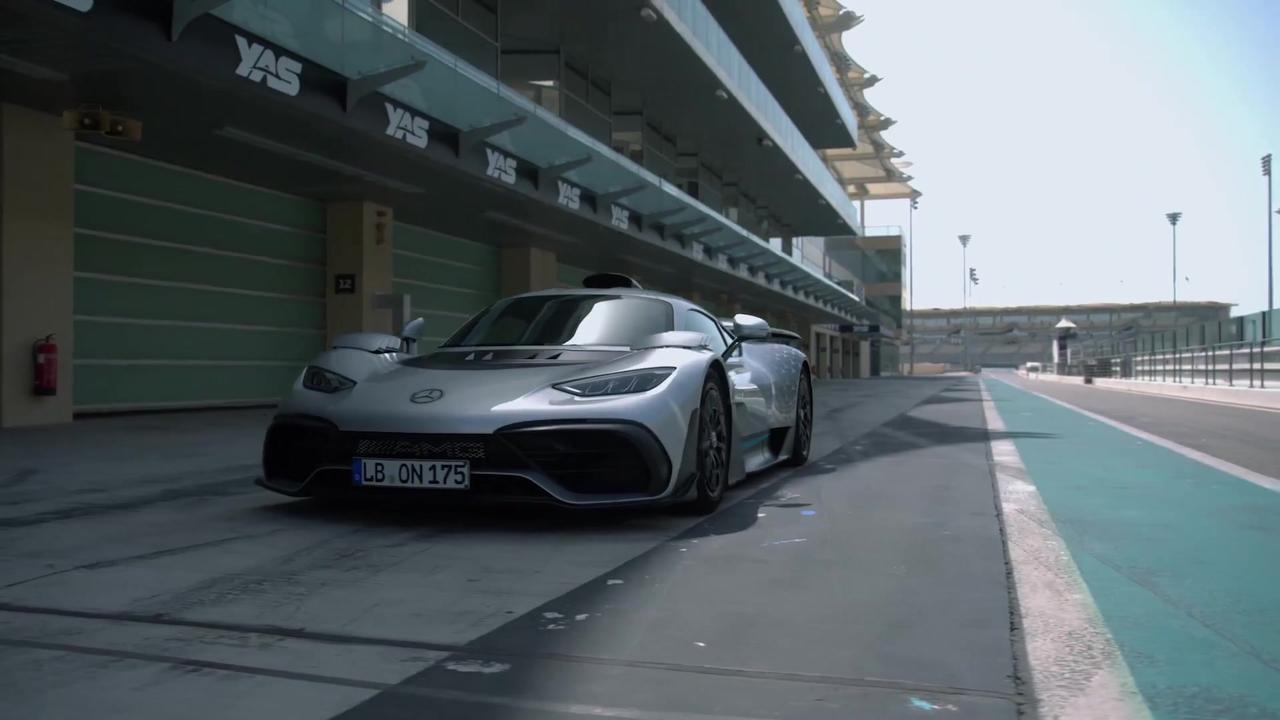 The new Mercedes-AMG ONE - Driving on the track