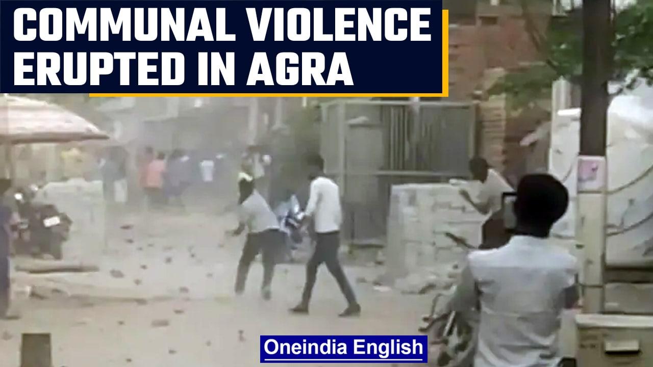 Agra: Communal clash broke out in the city over an accident | Oneindia News | *news