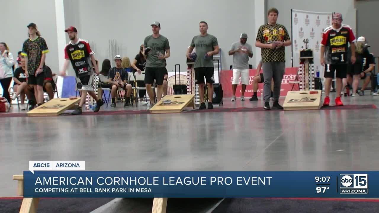 Mesa's Bell Bank Park hosts American Cornhole League series