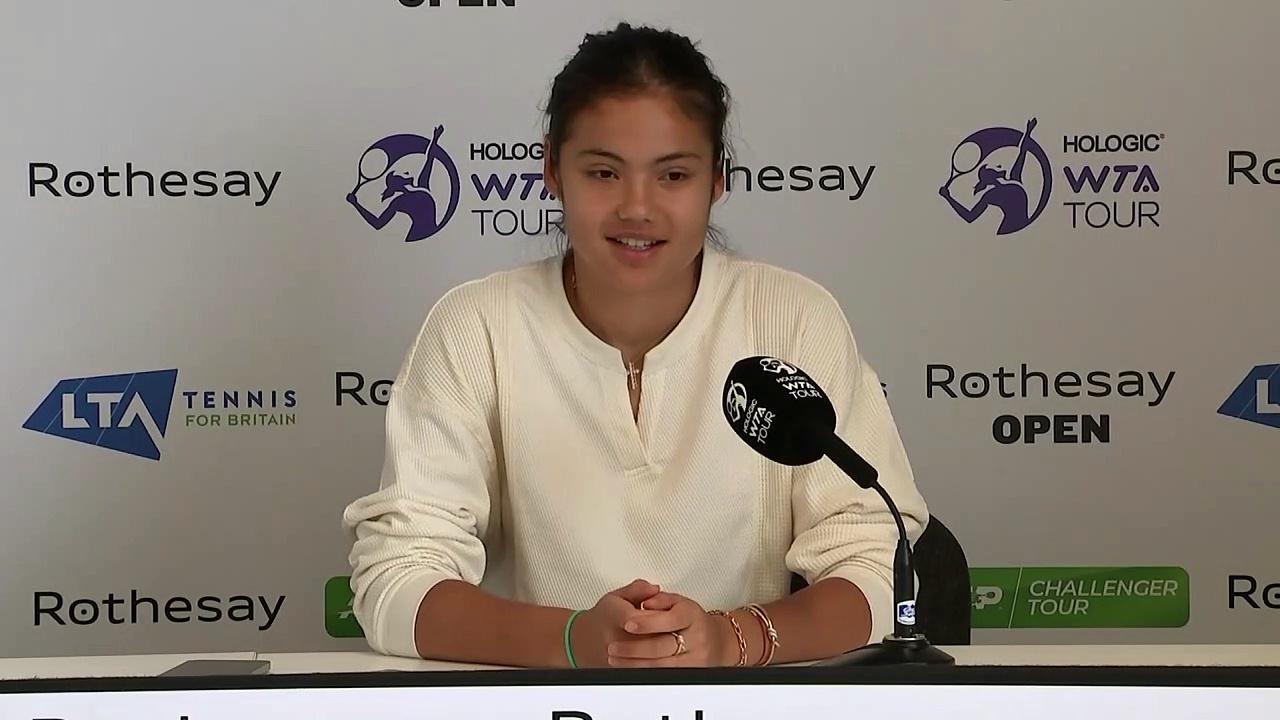 Raducanu has ‘no idea’ if she’ll be fit for Wimbledon