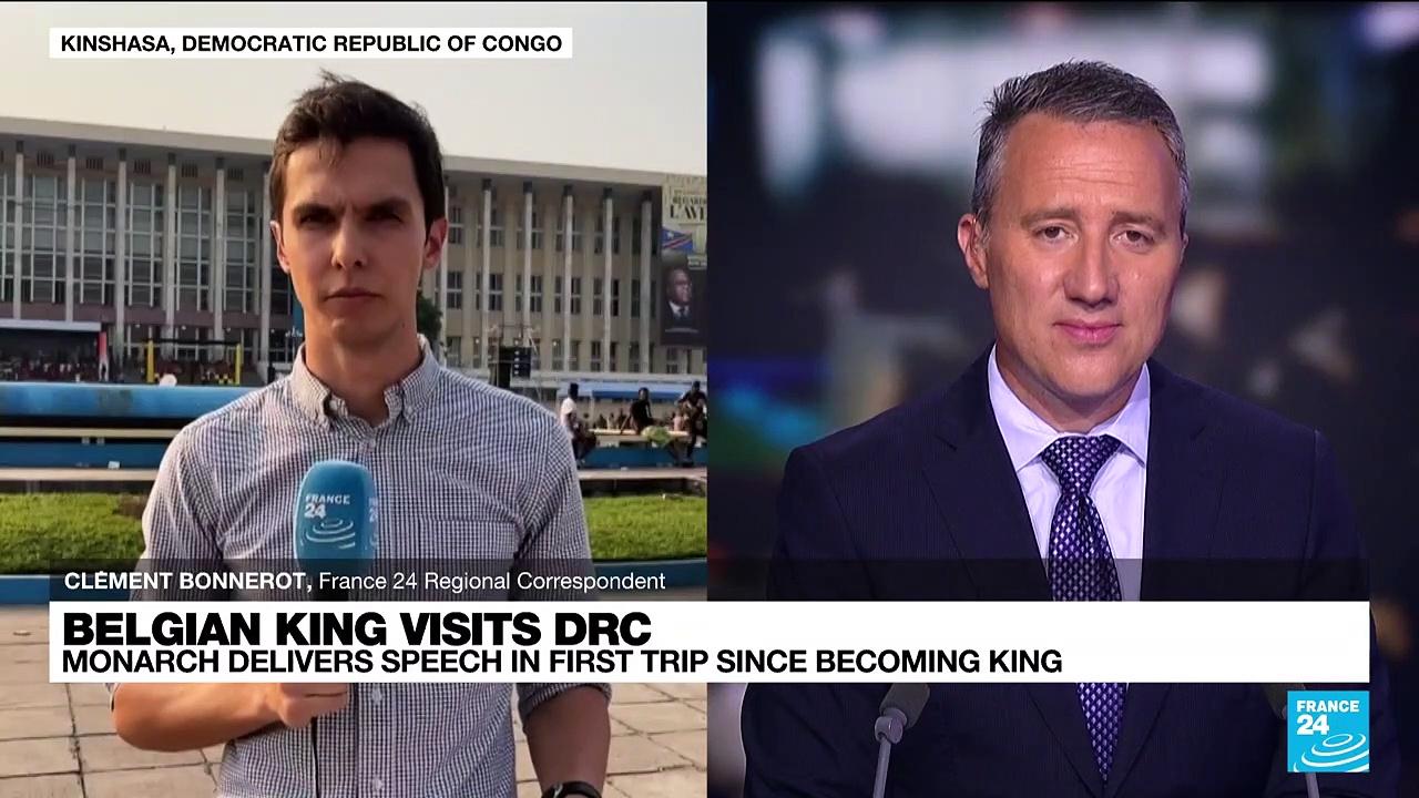 Belgian king regrets colonial 'humiliation' in landmark DR Congo trip