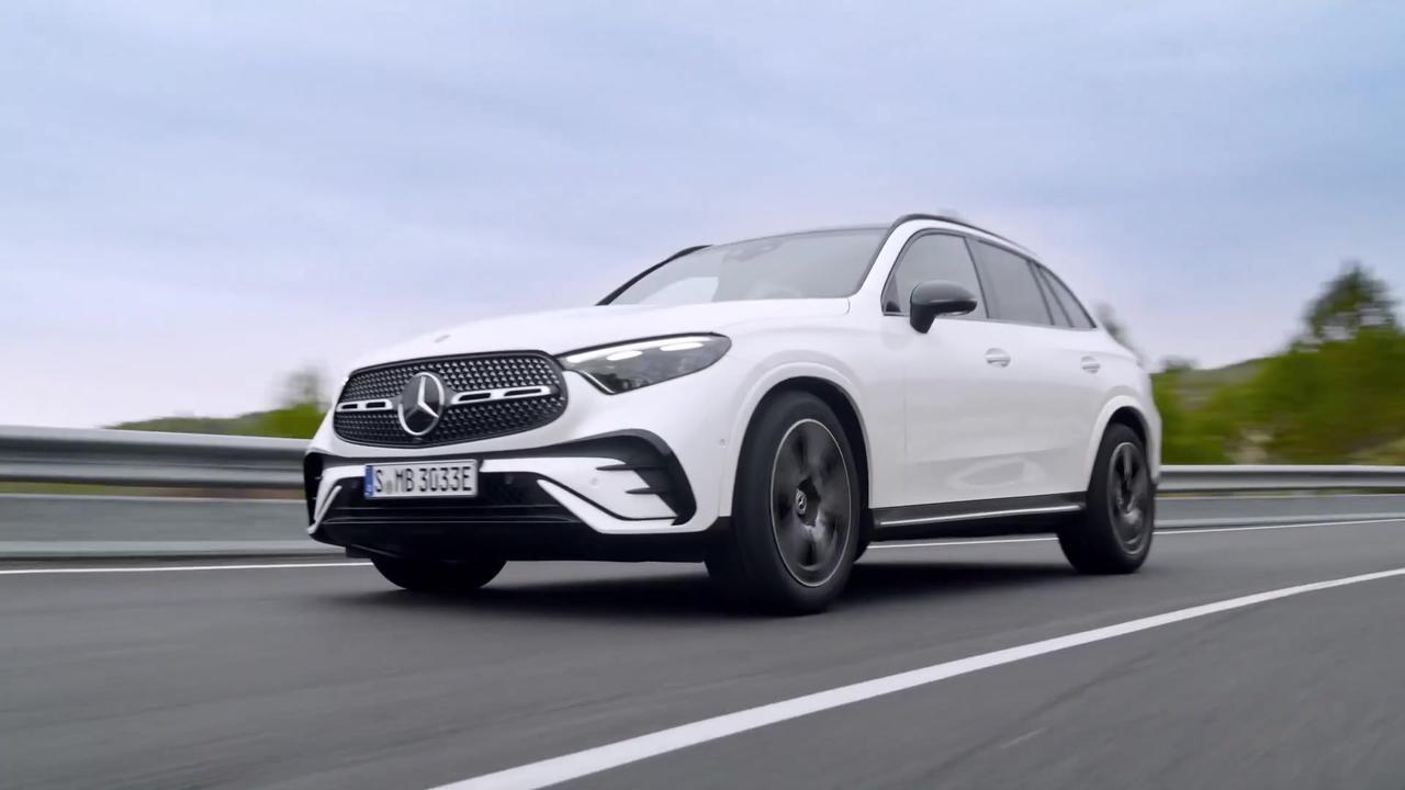 The new Mercedes-Benz GLC AMG Line Driving Video