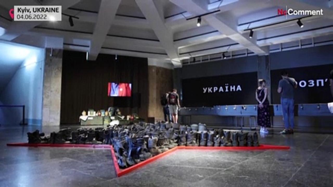 The war in Ukraine already has its own museum exhibition
