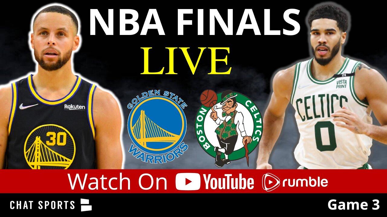 2022 NBA Finals Live: Warriors vs. Celtics Game 3 Live Streaming Scoreboard By Chat Sports