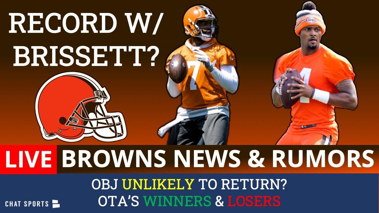 LIVE Cleveland Browns Report: Brissett’s Record If The Starter? OTAs Winners & Losers