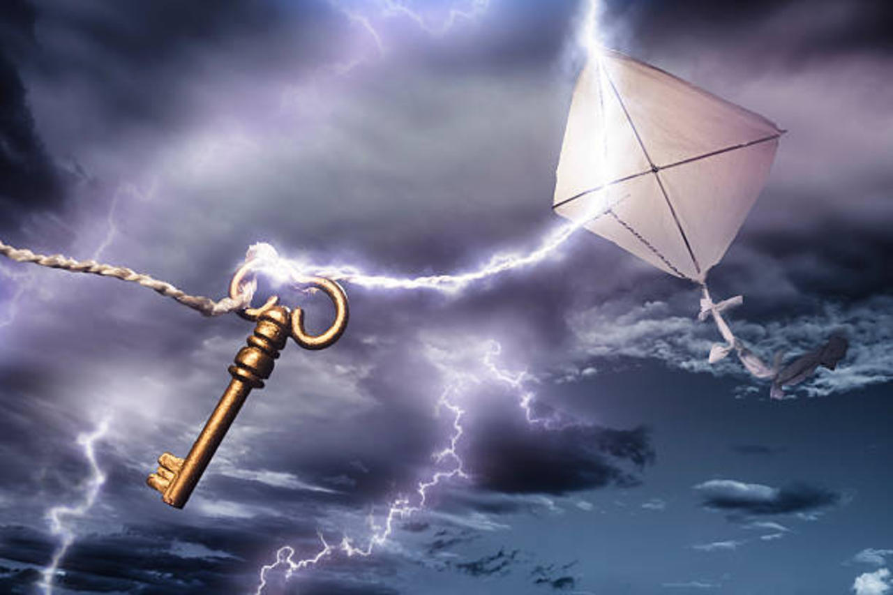 This Day in History: Benjamin Franklin Flies a Kite During Thunderstorm