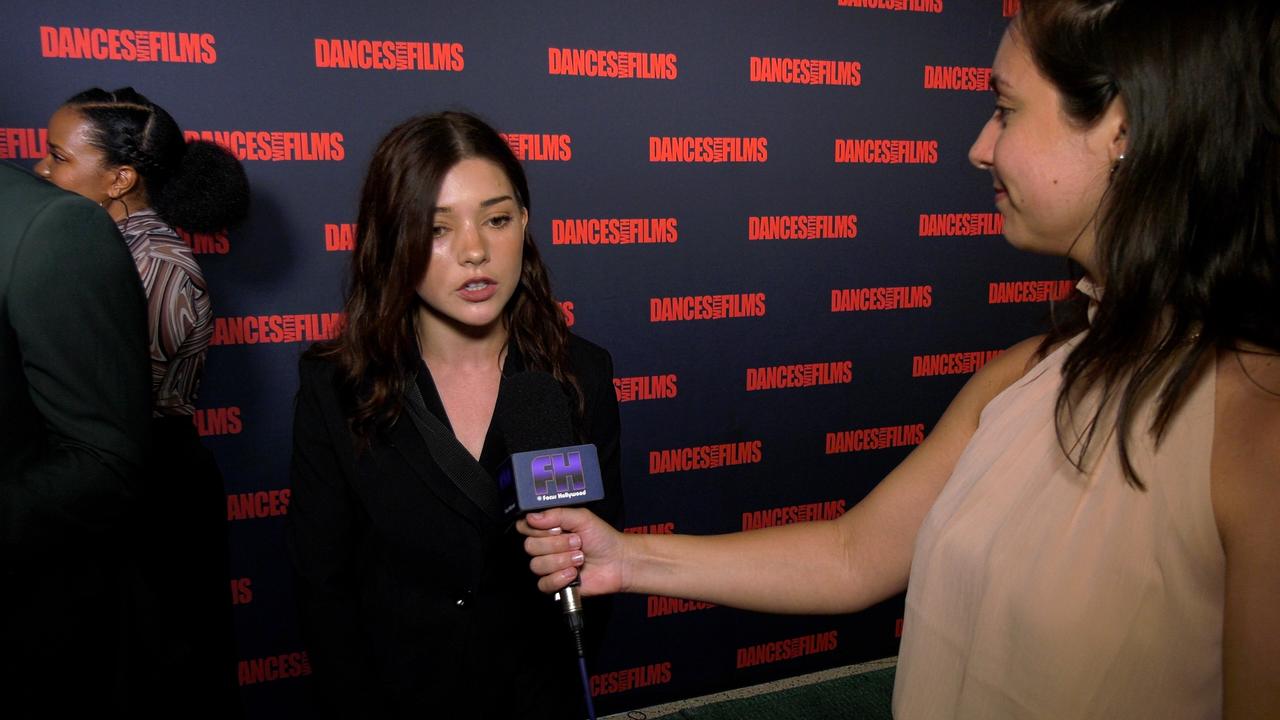 Katie Douglas talks about 'The Walk' at the 25th annual Dances With Films opening night celebration