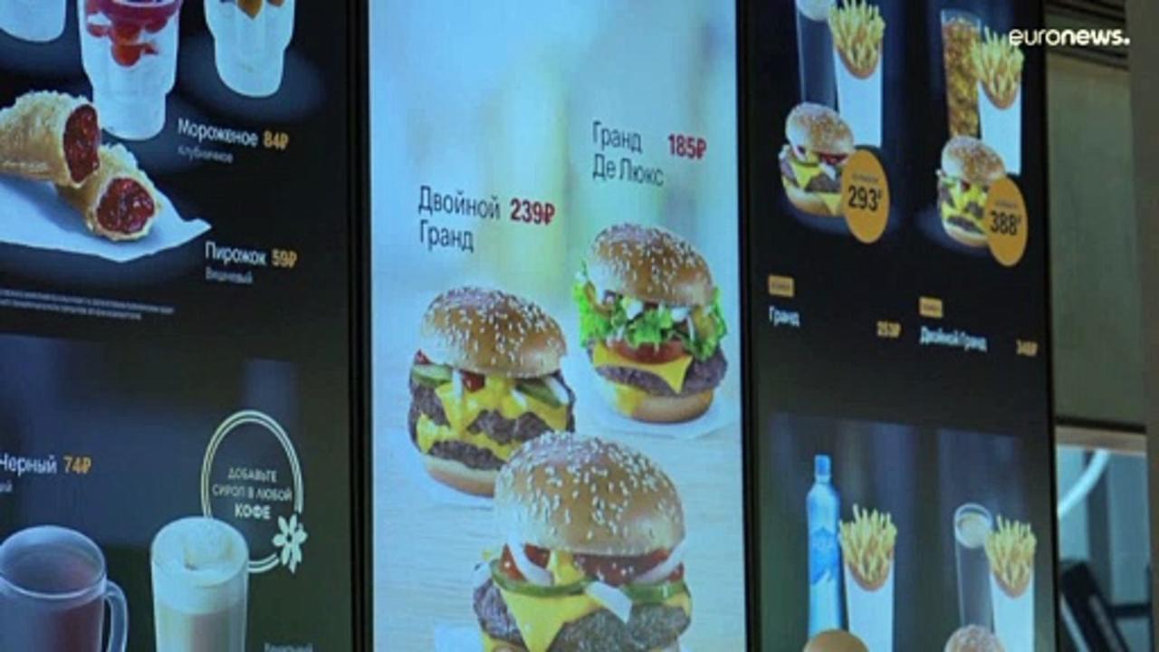 'Tasty, full stop': Former McDonald's restaurants rebrand and reopen in Moscow