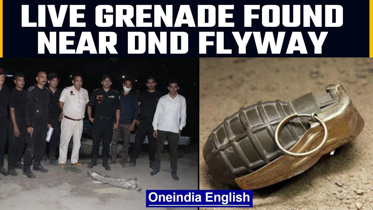 Hand grenade found near Delhi-Noida direct flyway | Oneindia News *News