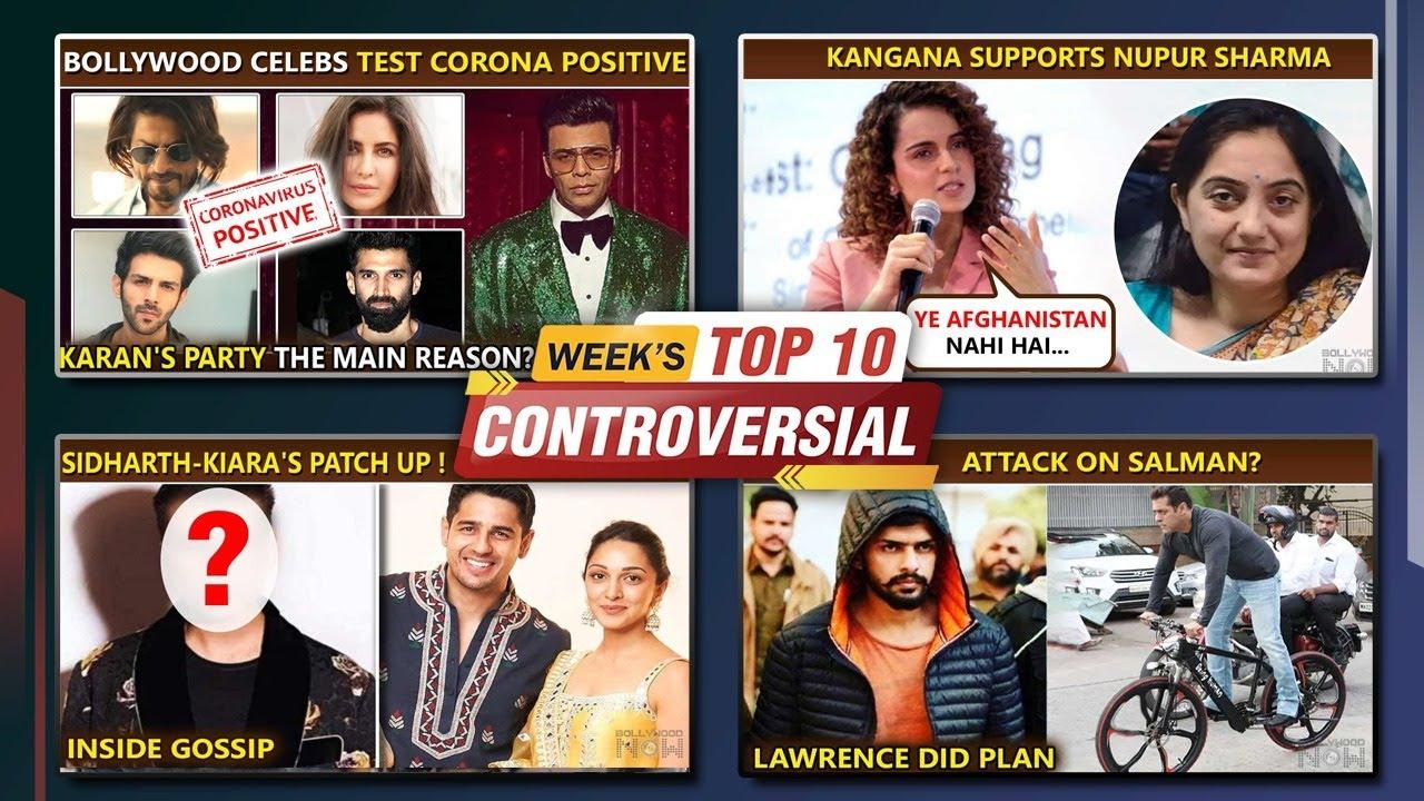 Attack On Salman, Kangana Reacts On Dhaakad Failure, Stars Test Corona Positive |Weeks Top 10 News