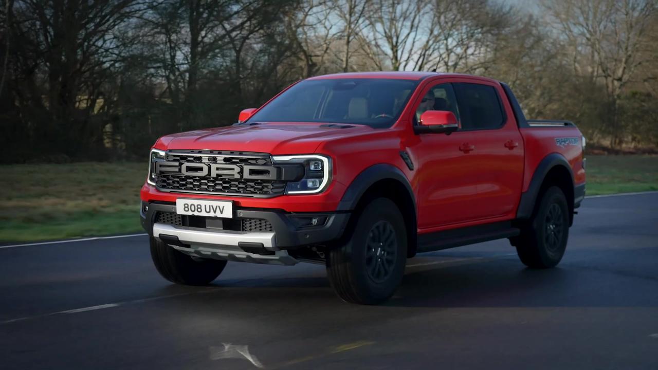 The new Ford Ranger Raptor Driving Video