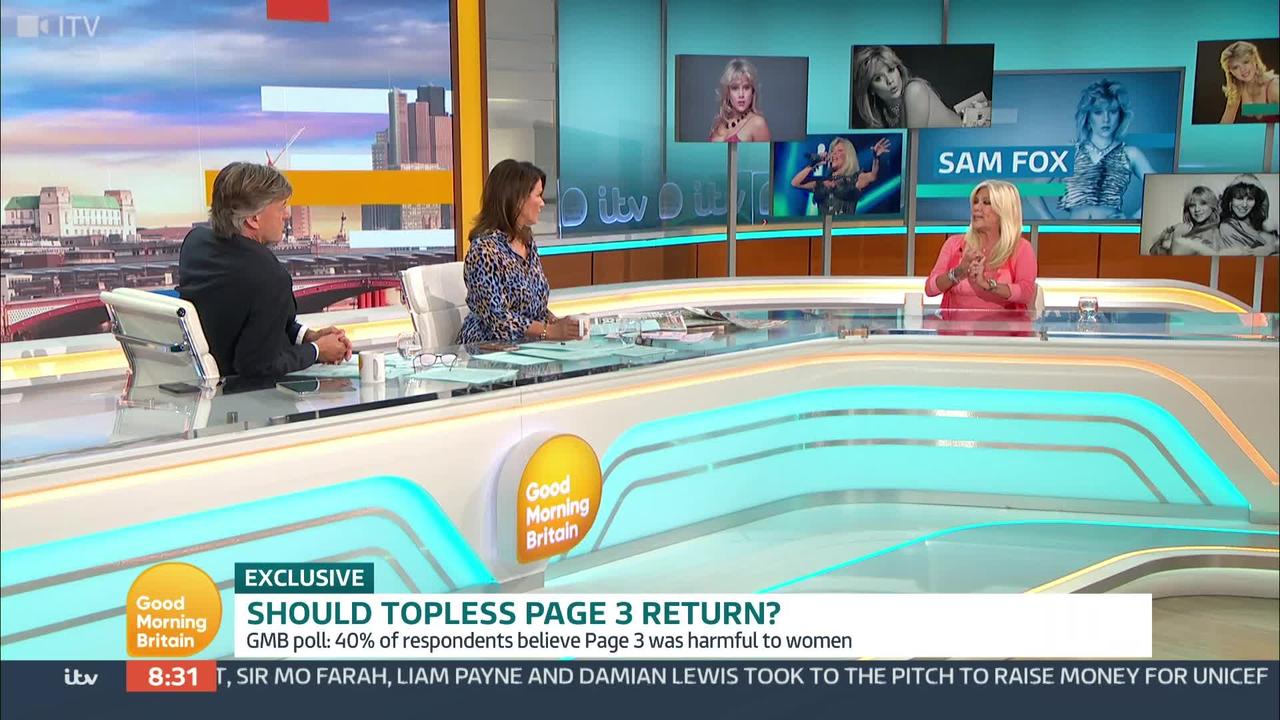 Sam Fox: 'Page Three was never risque'