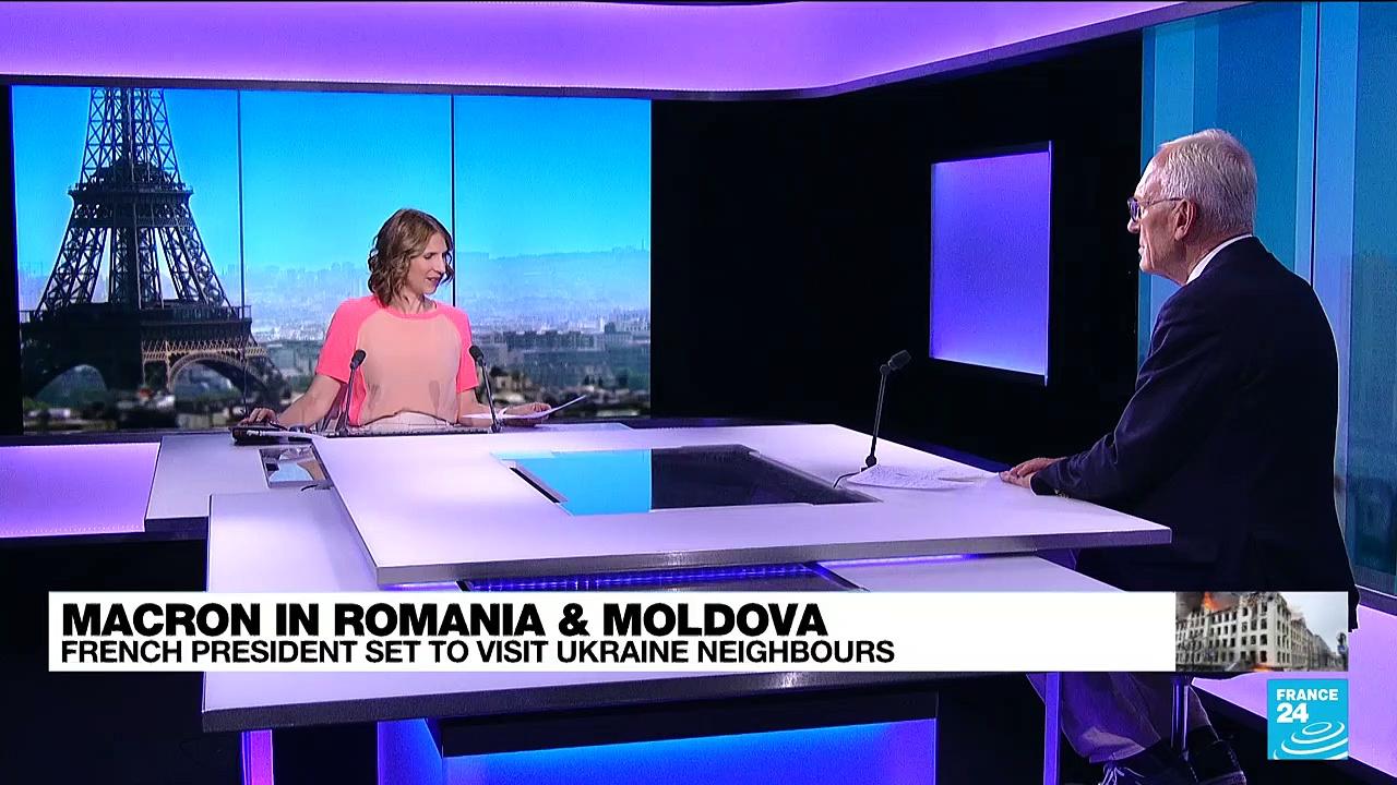French president Macron set to visit Ukraine neighbours Romania & Moldova
