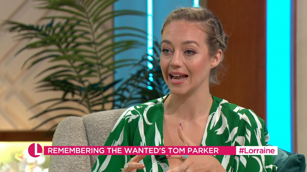 Tom Parker's widow Kelsey says their daughter 'doesn't understand' her dad's death