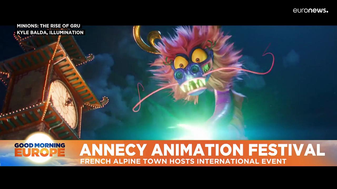 Annecy Festival: The French Alpine town which becomes the home of animated film for a weekend
