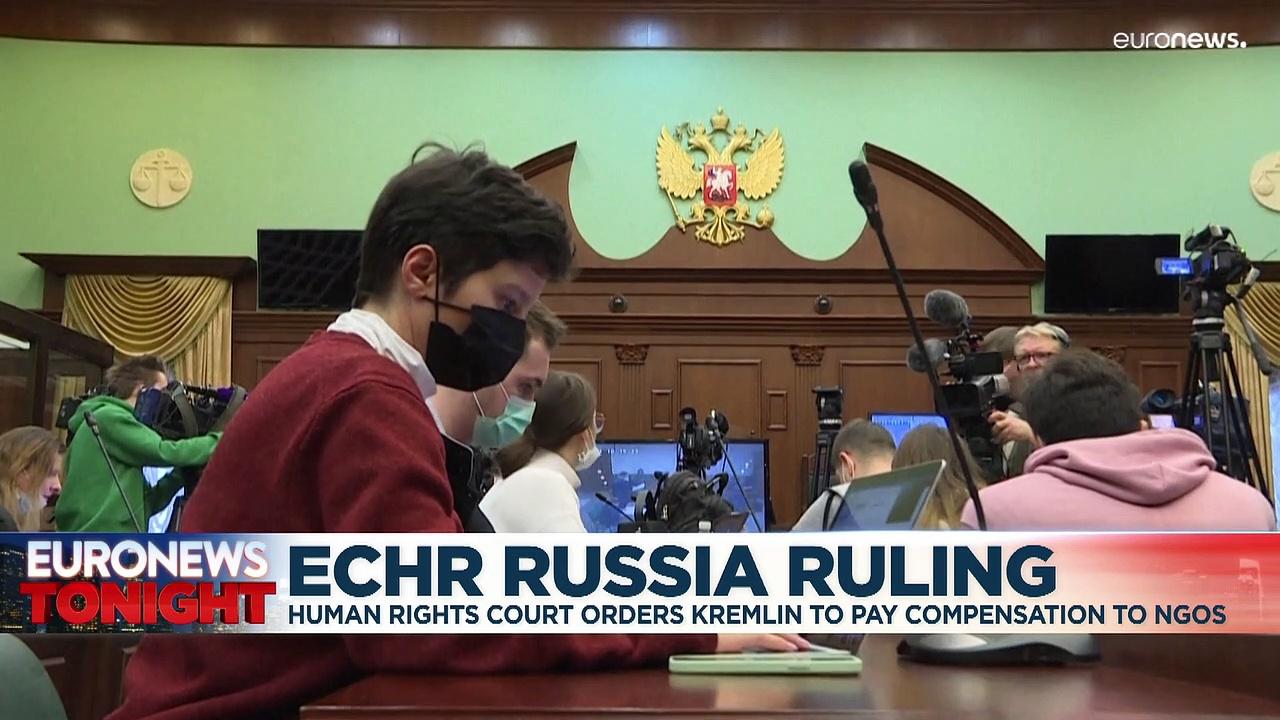 ECHR fines Russia for branding human rights groups as 'foreign agents'