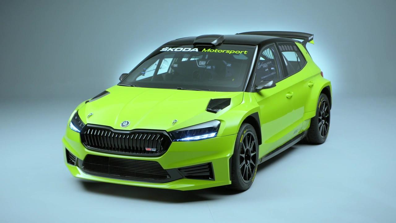 SKODA FABIA RS Rally2 Design Preview