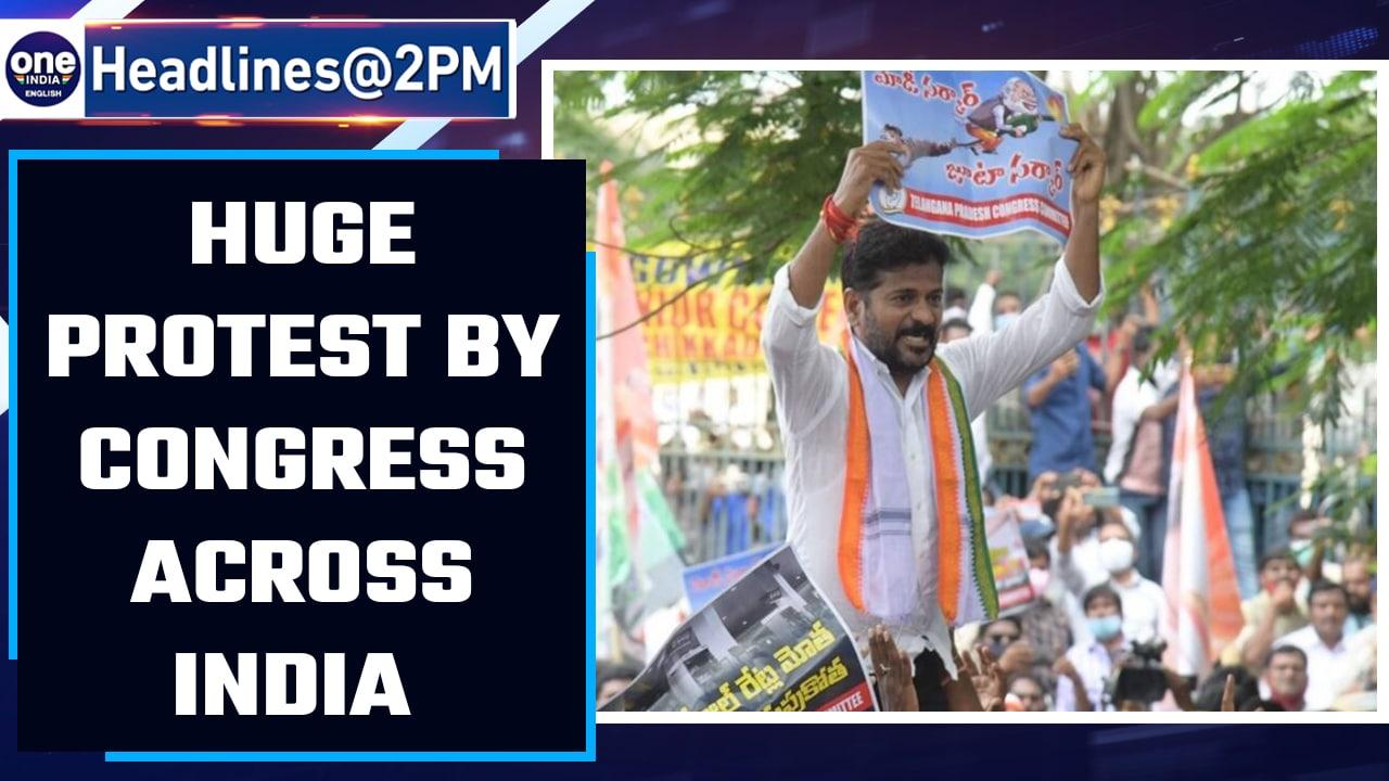 Congress workers protest across India in support of Rahul Gandhi | Oneindia News *news