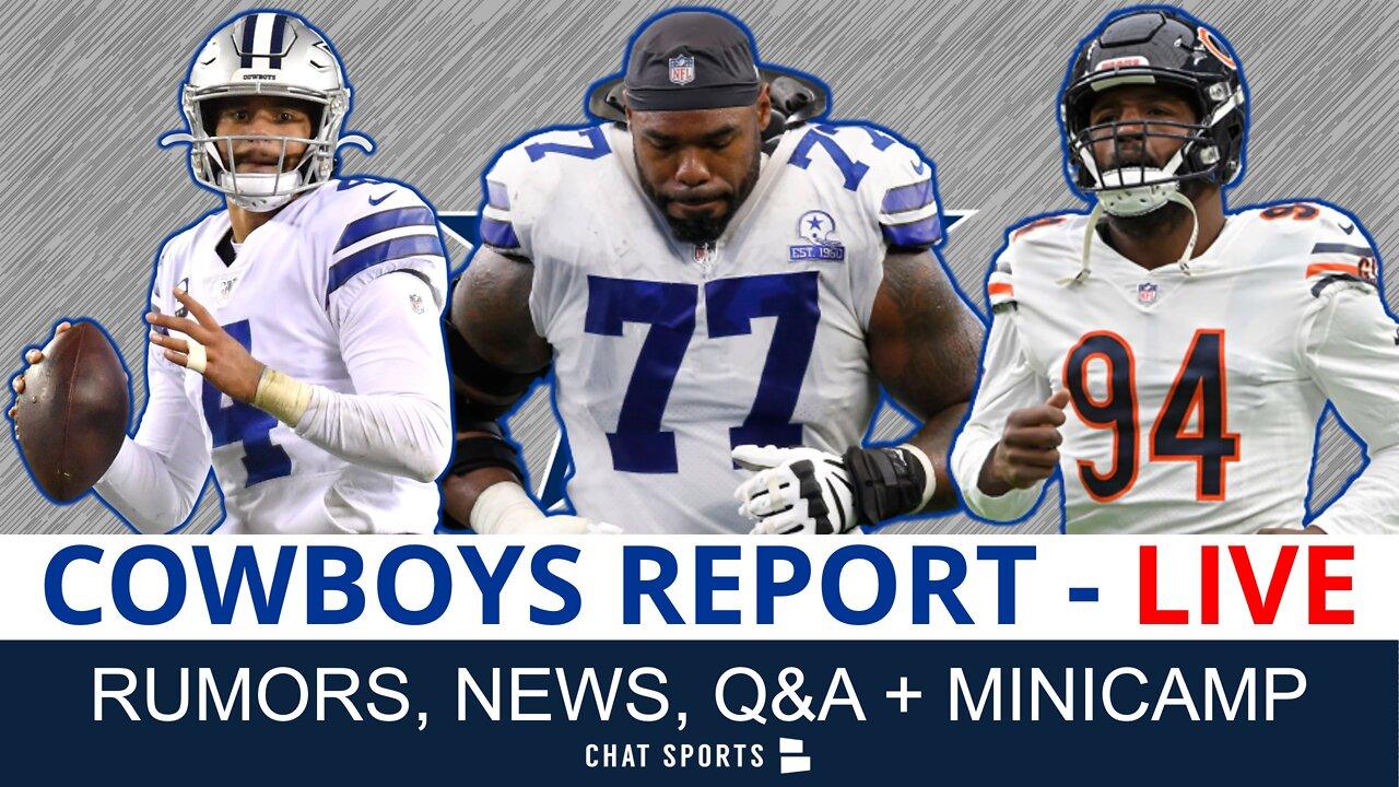 Cowboys Report LIVE - Robert Quinn Trade Rumors, Minicamp Winners & Losers + Free Agent Targets