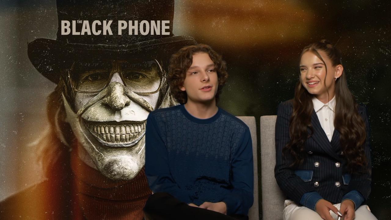 Mason Thomas and Madeleine McGraw Black Phone Interview