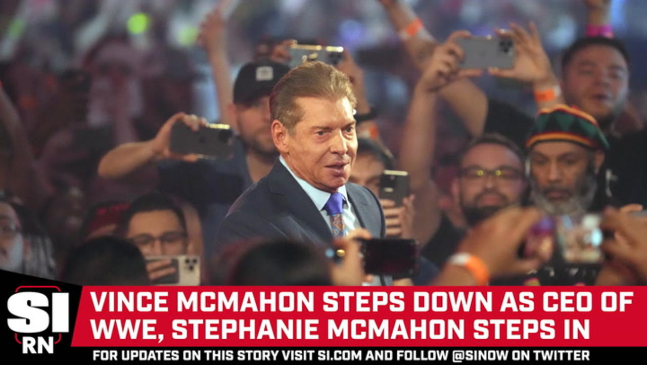 Vince McMahon Steps Down as CEO of WWE