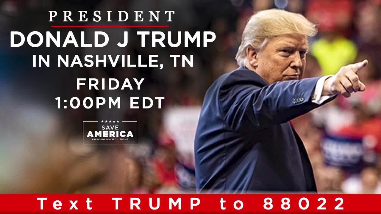 LIVE: President Donald J. Trump in Nashville, Tennessee