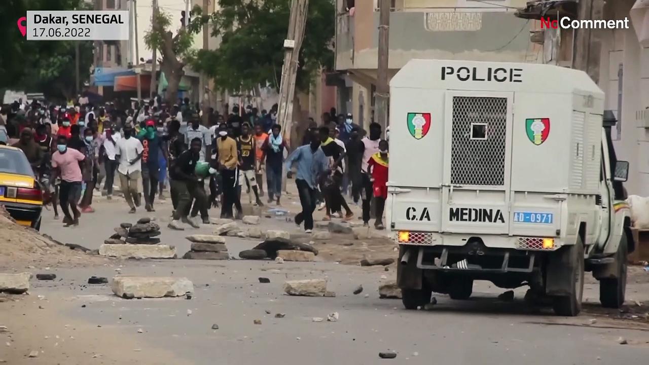 Clashes in Senegal as opposition demo banned