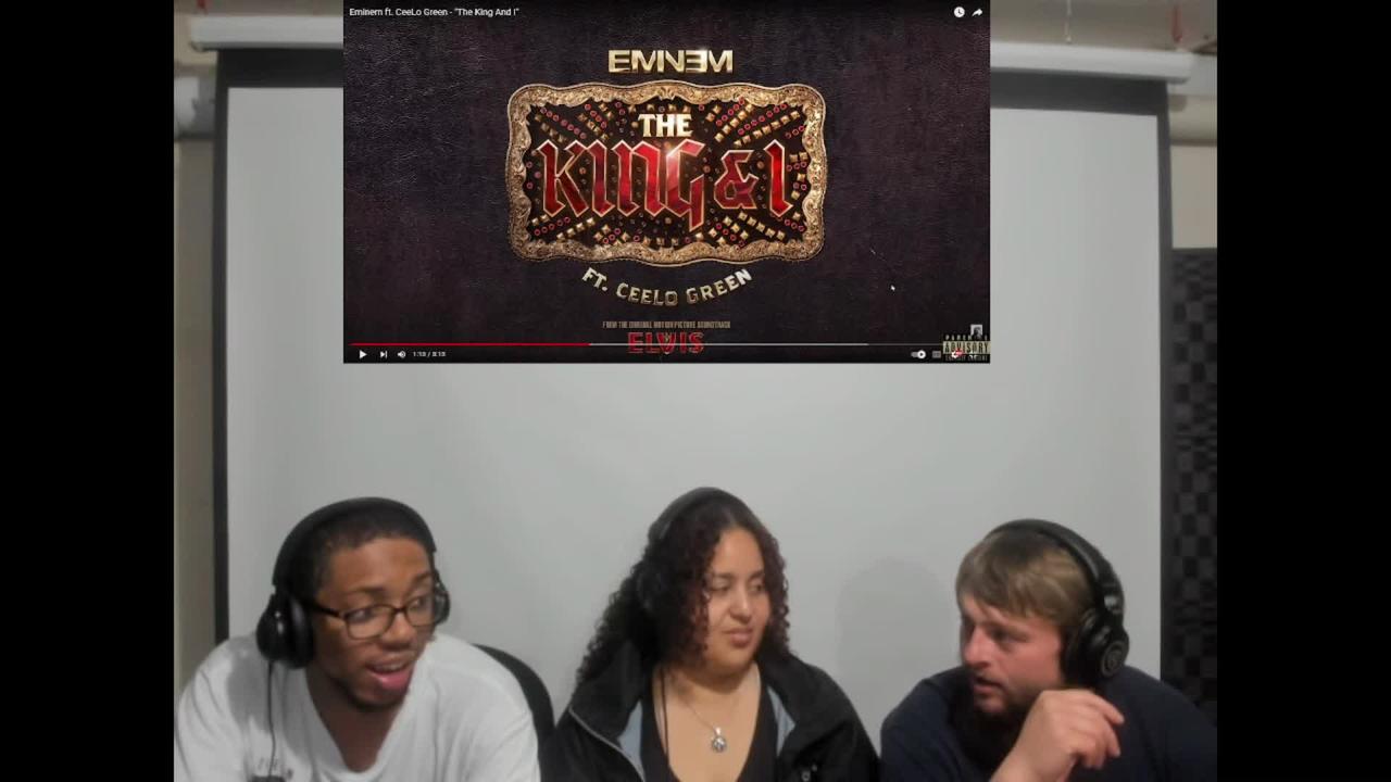 RESPECT THE KING! Eminem - The King And I (Feat. CeeLo Green) [REACTION]