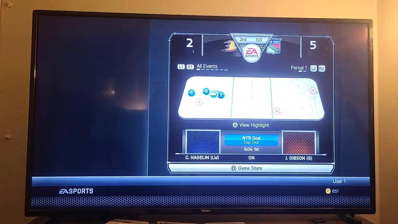 Walmart & Gaming on a Old PS3 playing NHL