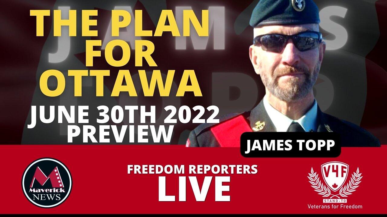 James Topp: Veterans 4 Freedom Plan ( June 30th Preview )