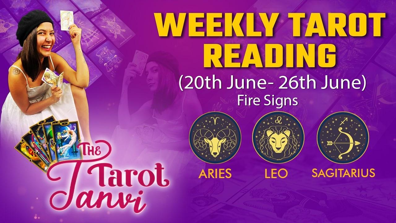 Aries, Leo, and Sagittarius - Weekly Tarot Reading - 20th June - 26th June | Oneindia News