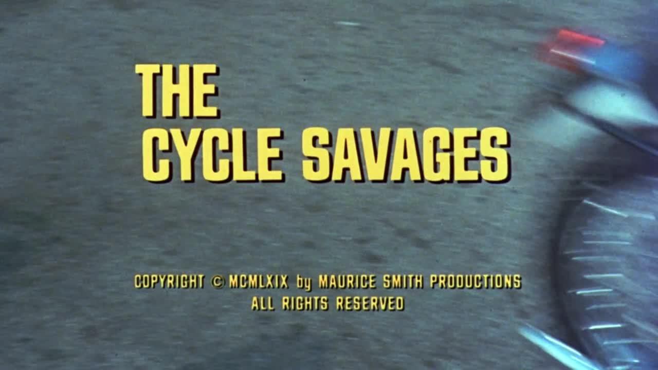 The Cycle Savages .... 1969 American film trailer