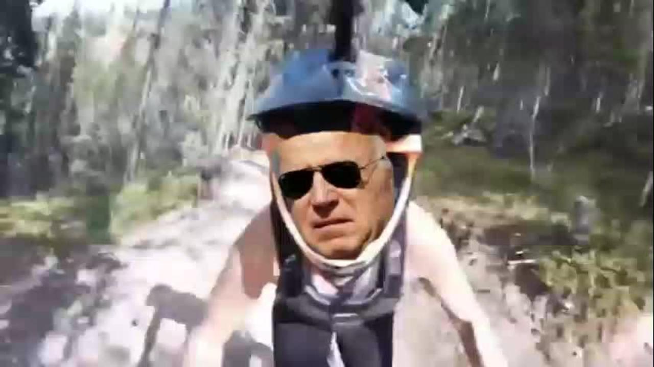 Joe Biden's Bike Crash