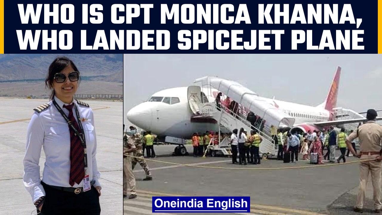 Spicejet engine fire: Know all about Monica Khanna who captained the flight| Oneindia News *News