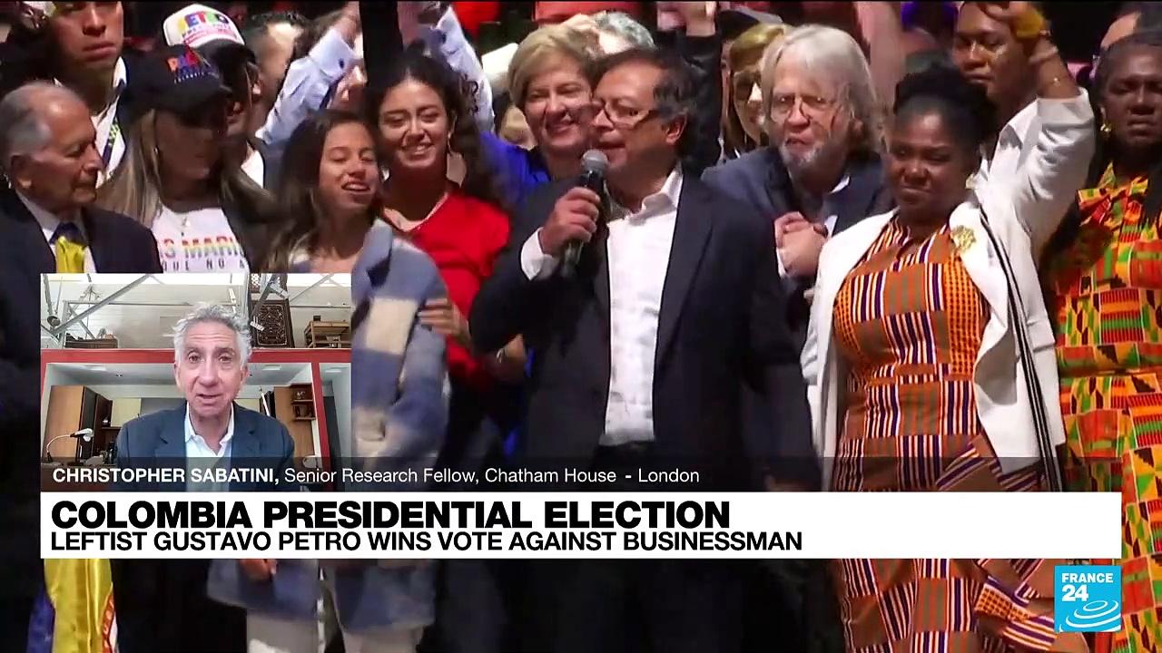 Gustavo Petro elected Colombia's first leftist president