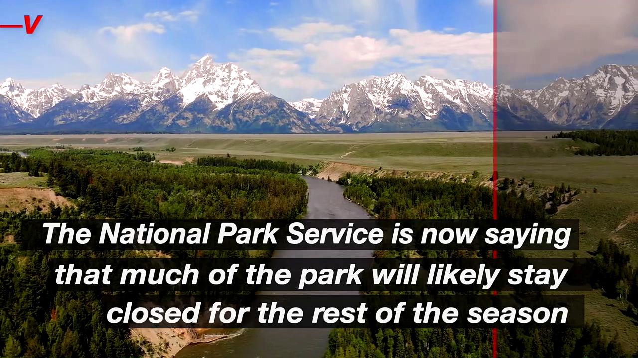 Much of Yellowstone National Park Will Likely Stay Closed for the Rest of the Season