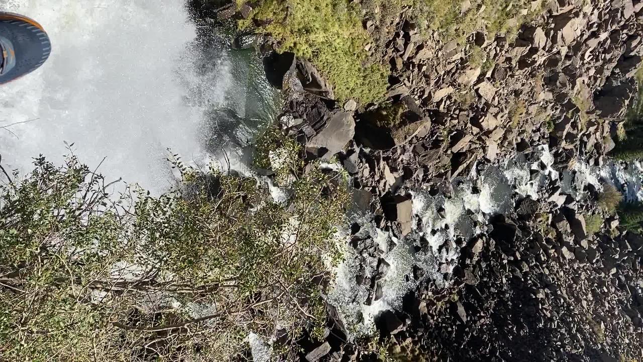 Waterfall on Alpine loop