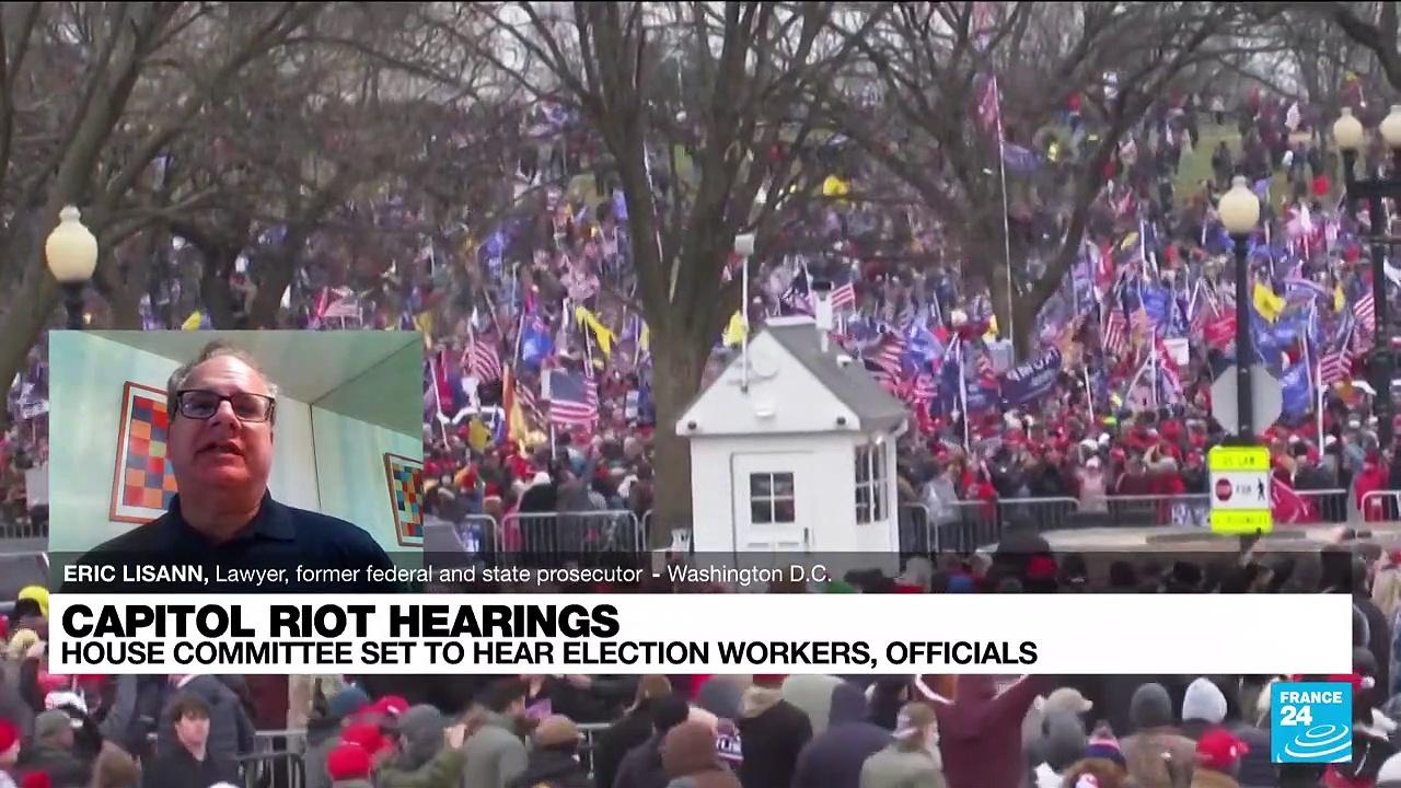 Capitol riot hearings: election workers to testify about Trump pressure