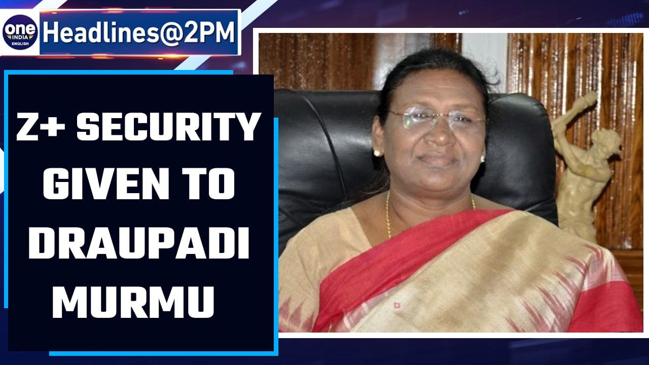Draupadi Murmu was given Z+ security by Centre | Oneindia News *news