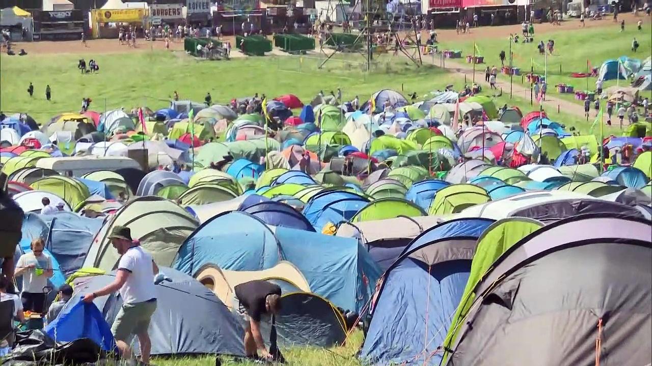 Sun shines on Glastonbury ahead of first festival in 3 years