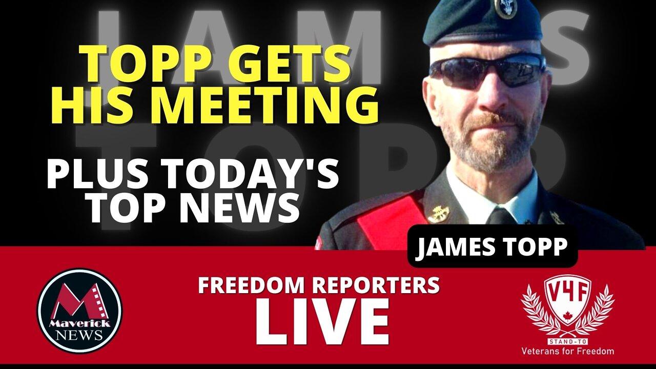 James Topp - Freedom Fighter Gets His Meeting With Politicians