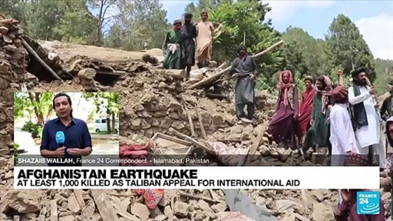 Afghanistan quake kills at least 1,000 people, deadliest in decades